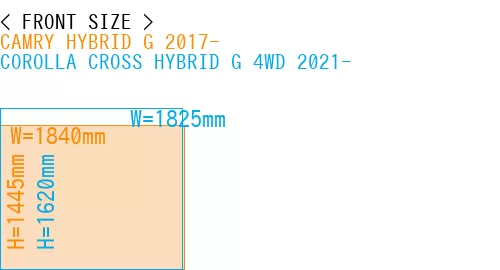 #CAMRY HYBRID G 2017- + COROLLA CROSS HYBRID G 4WD 2021-